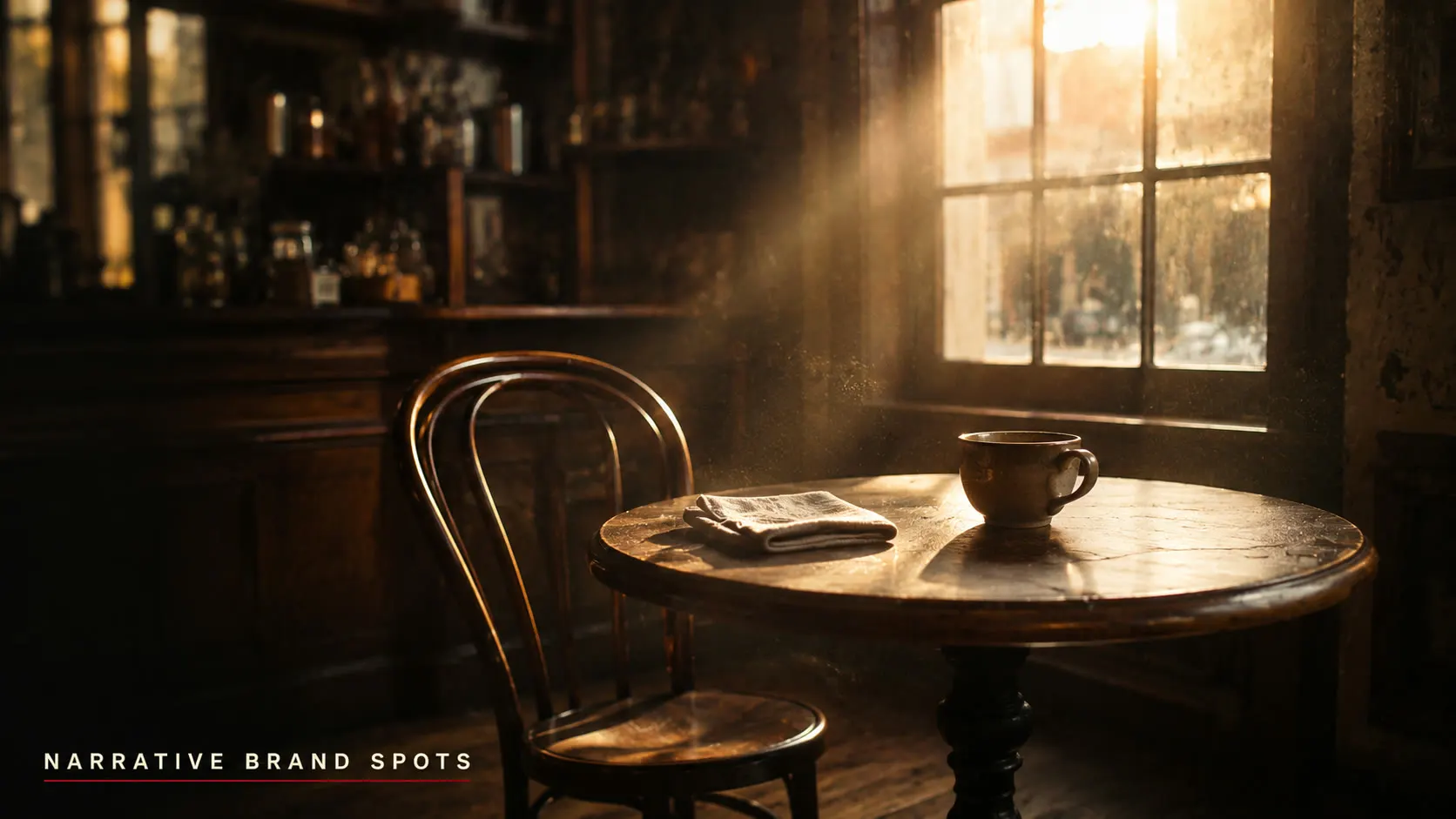 Narrative Brand Spots — cinematic film still